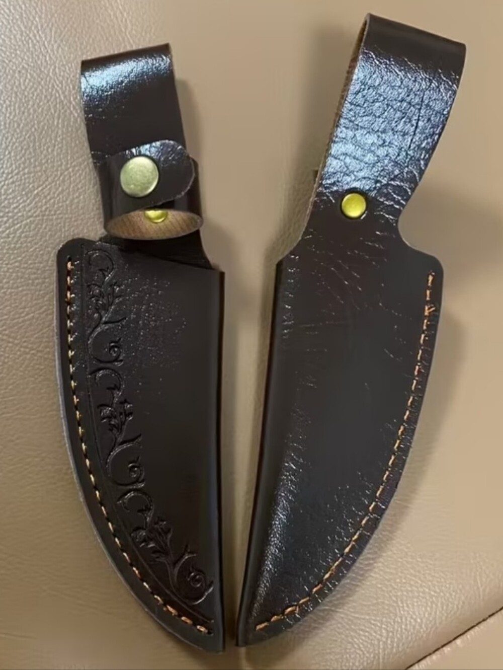 New Sheath Only- Fixed Blade Knife Sheath - Small Pointed Belt Holster Case